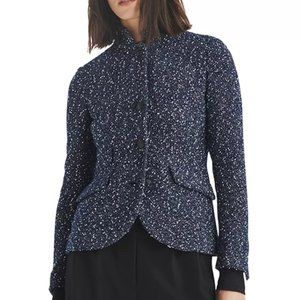 Rag & Bone  Slade Tweed Jacket - NWT - Size 2 - Navy & White Tweed